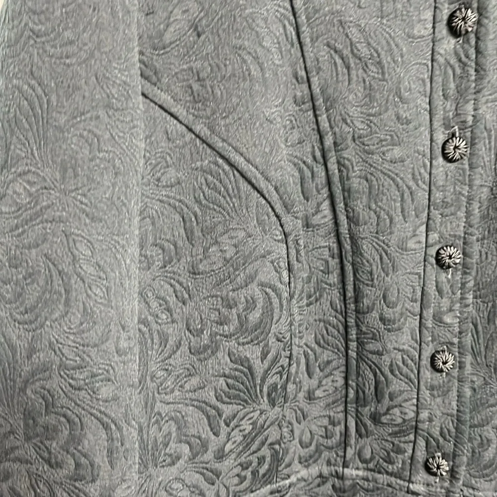 Massimo Collarless Jacquard Blazer / Jacket